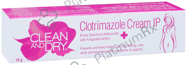 Clean and Dry Intimate Clotrimazole Cream