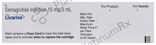 Livarise Injection (3ml Cartridge +10 Needles)