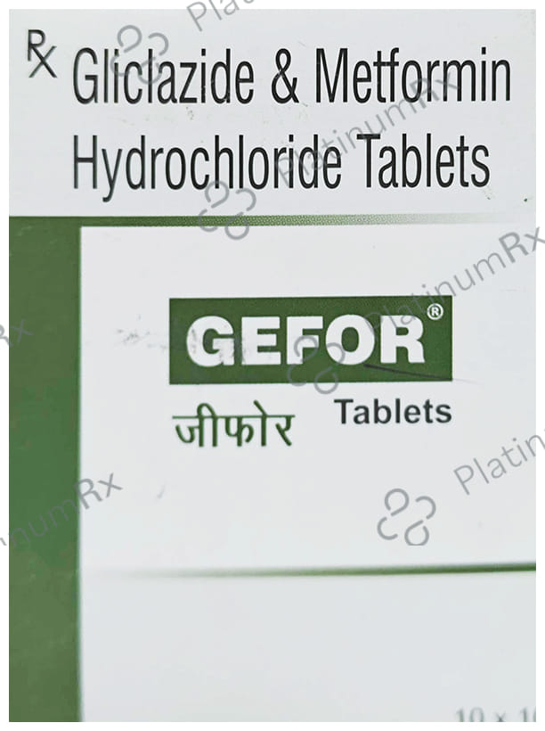 Gefor 80/500mg Tablet 10s