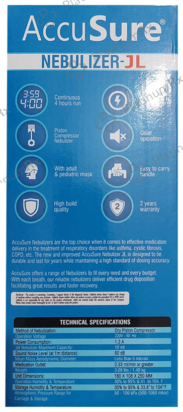 Accusure Accusure Nebulizer-JL