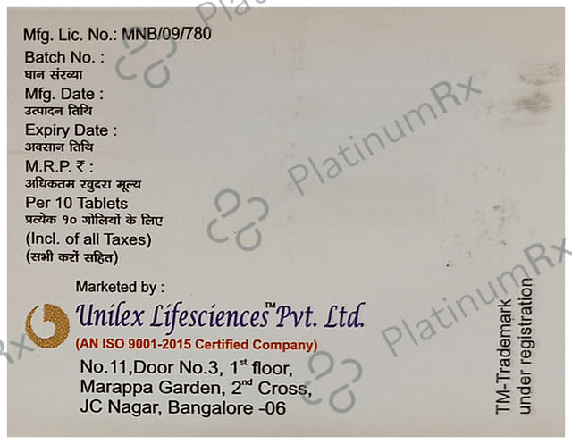 Zitalex 50mg Tablet 10s