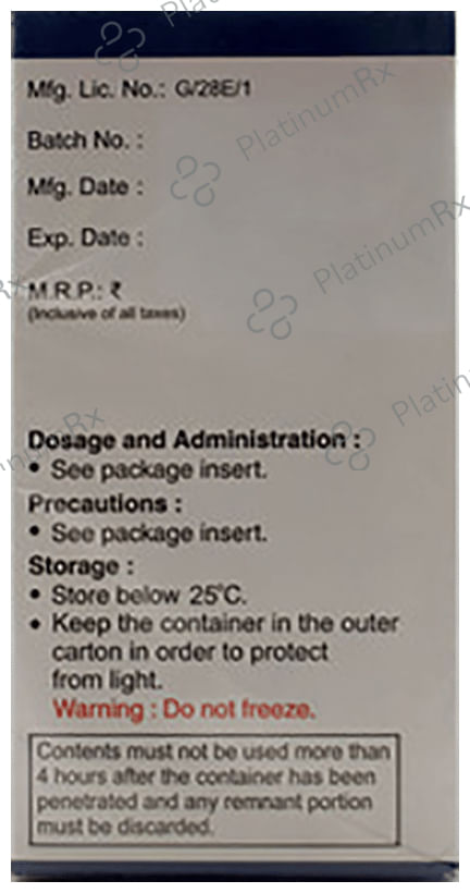 Albucel 20gm Solution for Infusion 100ml