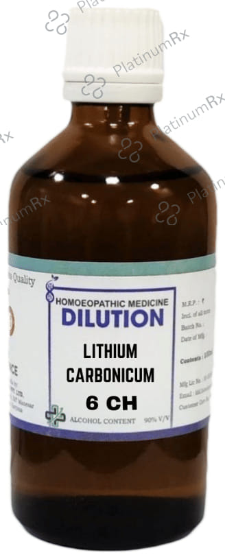 LDD Bioscience Lithium Carbonicum Dilution 6 CH