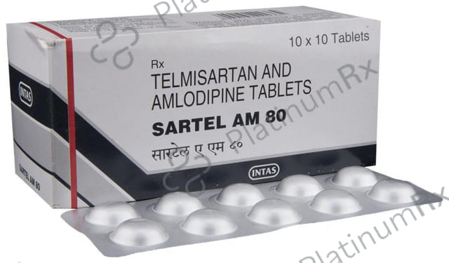 Sartel AM 80 Tablet