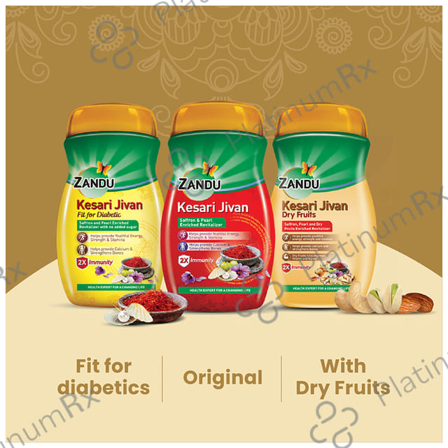 Zandu Kesari Jivan for Strength & Stamina - Dry Fruits 450 gm