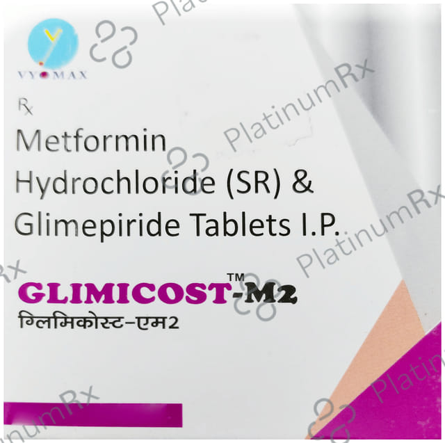Glimicost M2mg Tablet SR 10s