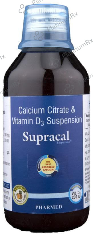 Supracal Suspension Delicious Mango Pineapple 200ml