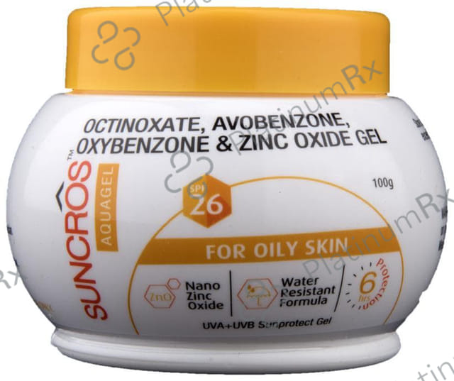 Suncros SPF 26 Gel 100gm