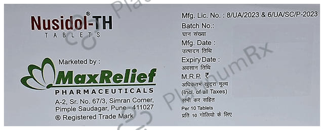 Nusidol-TH Tablet