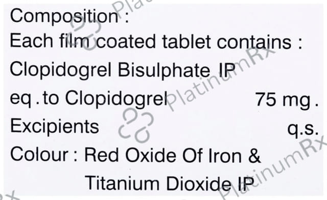 Clopinol 75mg Tablet 10s