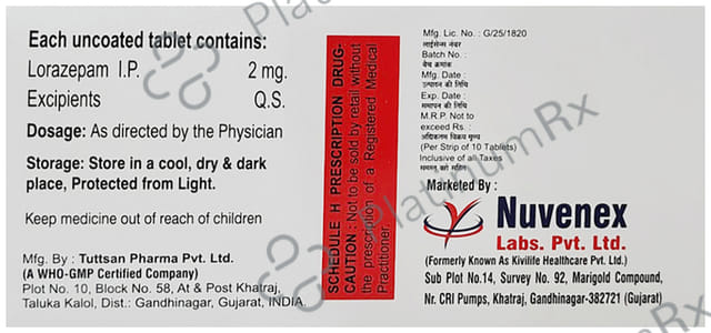 Lorame 2mg Tablet 10s