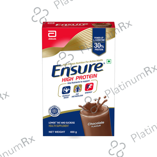 Ensure High Protein Powder Chocolate Flavour 400gm