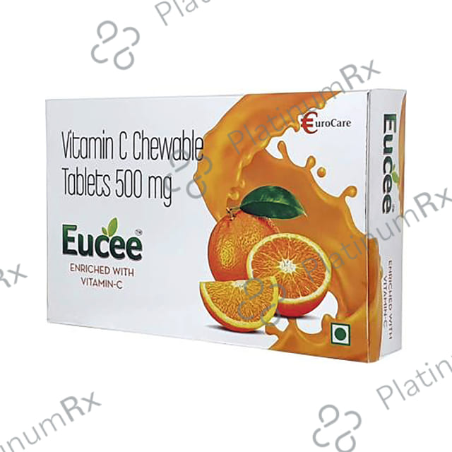 Eucee 500mg Chewable Tablet 15s