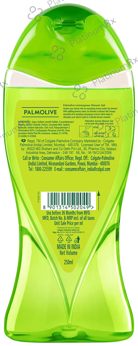 Palmolive Aroma Morning Tonic Bodywash Shower Gel 250 Body Wash