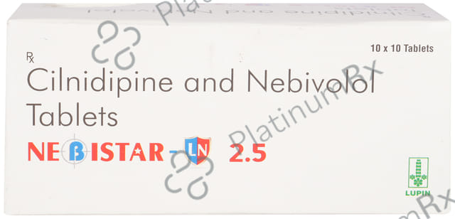 Nebistar LN 2.5/10mg Tablet 10s