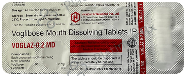 Voglaz 0.2 MD Tablet 10s
