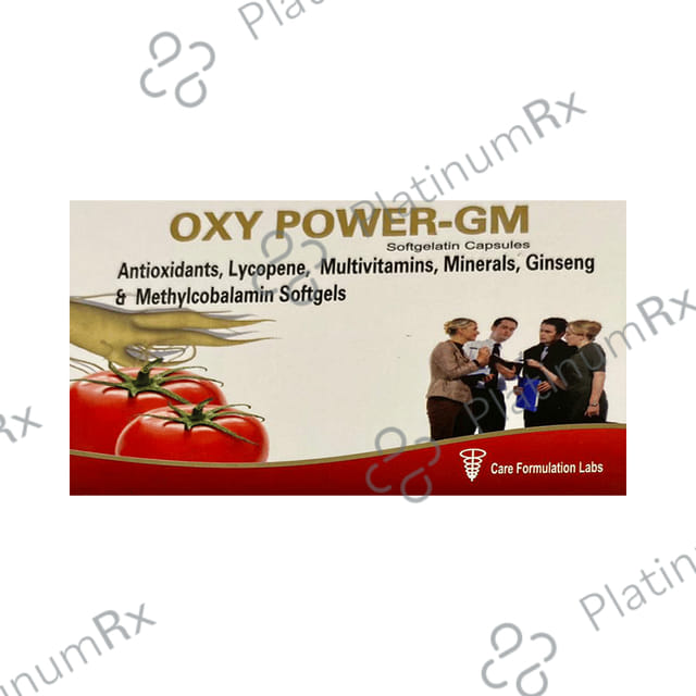 Oxy Power-GM Soft Gelatin Capsule