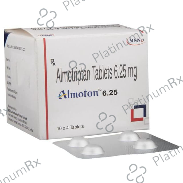 Almotan 6.25mg Tablet 4s