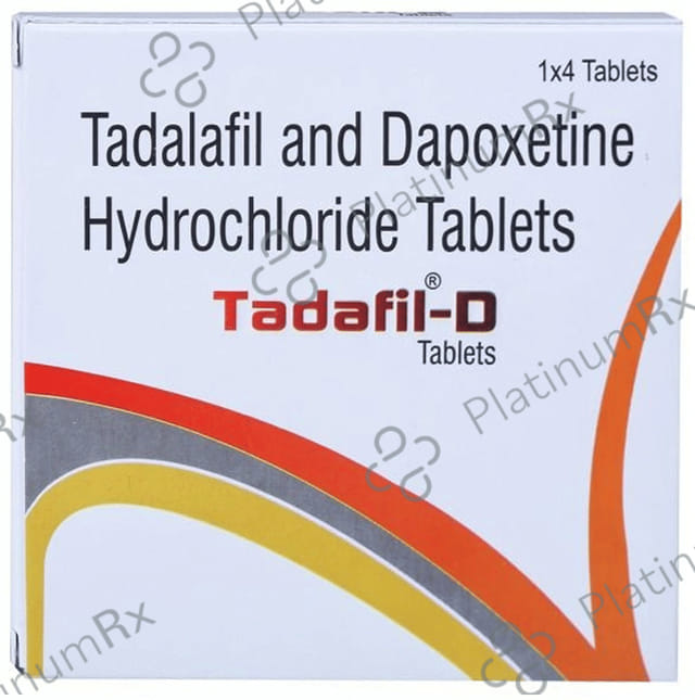 Tadafil D 10mg/30mg Tablet