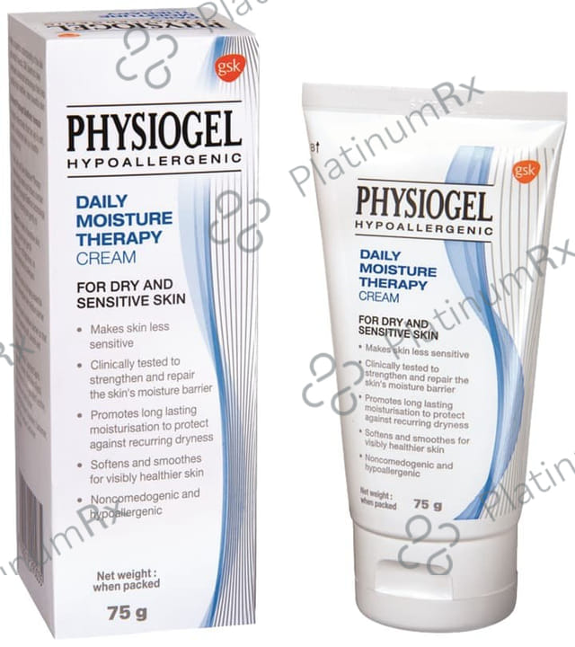 Physiogel Hypoallergenic 1% Cream 75gm