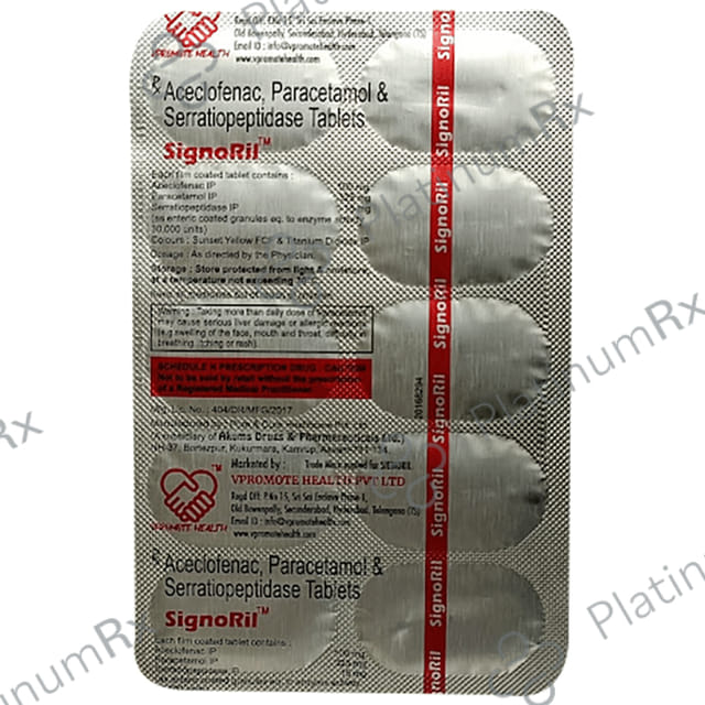 Signoril Tablet