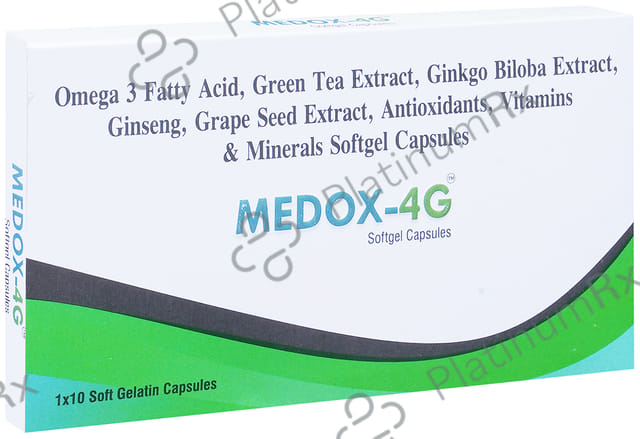Medox 4G Soft Gelatin Capsule 10s