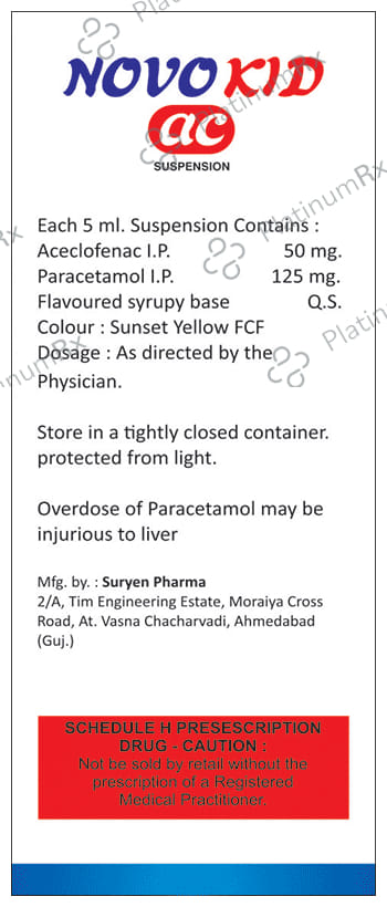 Novo AC Kid Oral Suspension