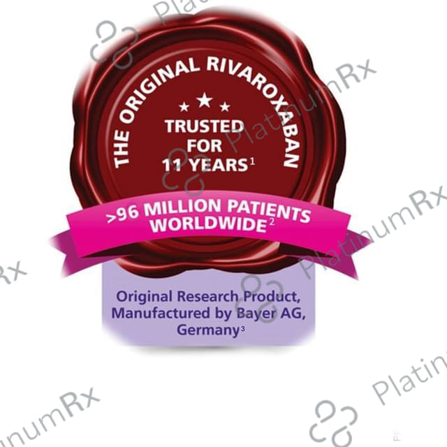 Xarelto 15mg Tablet 14s