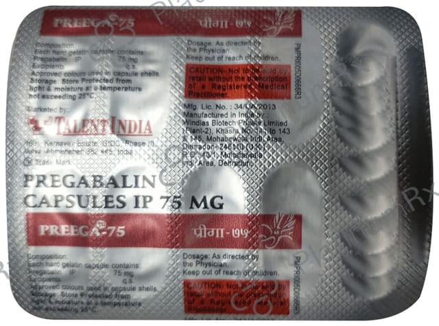 Preega 75 Capsule