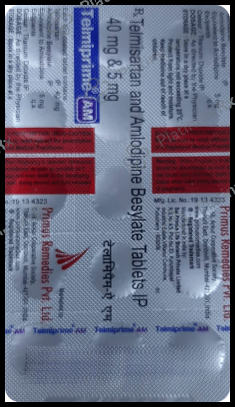 Telmiprime AM 5/40mg Tablet 15s