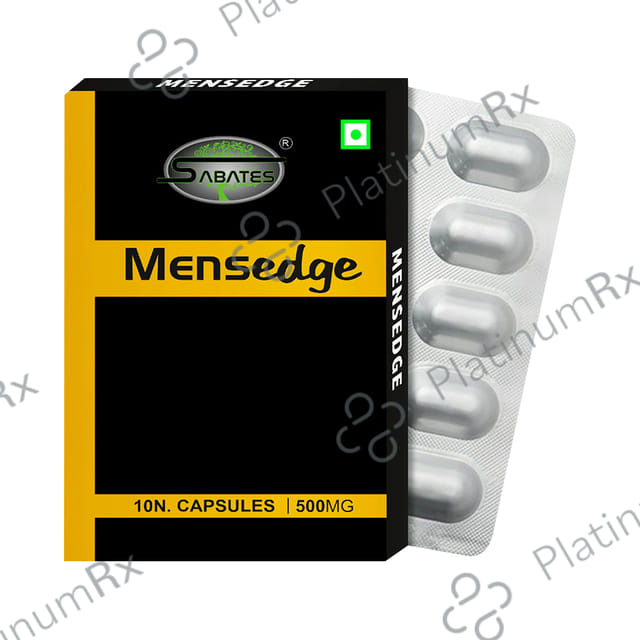 Sabates Mensedge Capsule 10 capsules