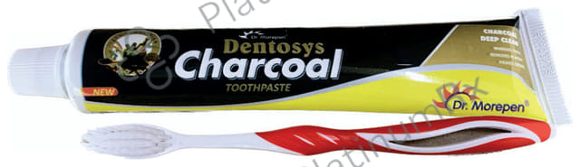 Dr. Morepen Dentosys Charcoal Toothpaste 100gm