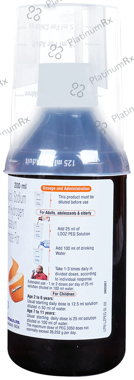 Looz Peg Orange 13.125gm Oral Solution 200ml
