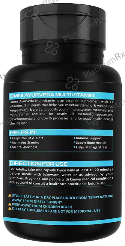 Omni Ayurveda Multi Vitamin Capsule 60s