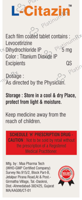 L-Citazin Tablet