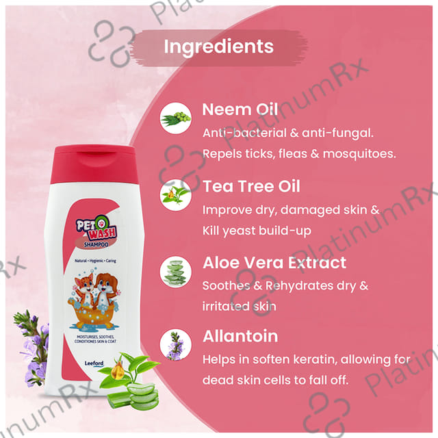 Pet-O-Wash Shampoo 100 ml