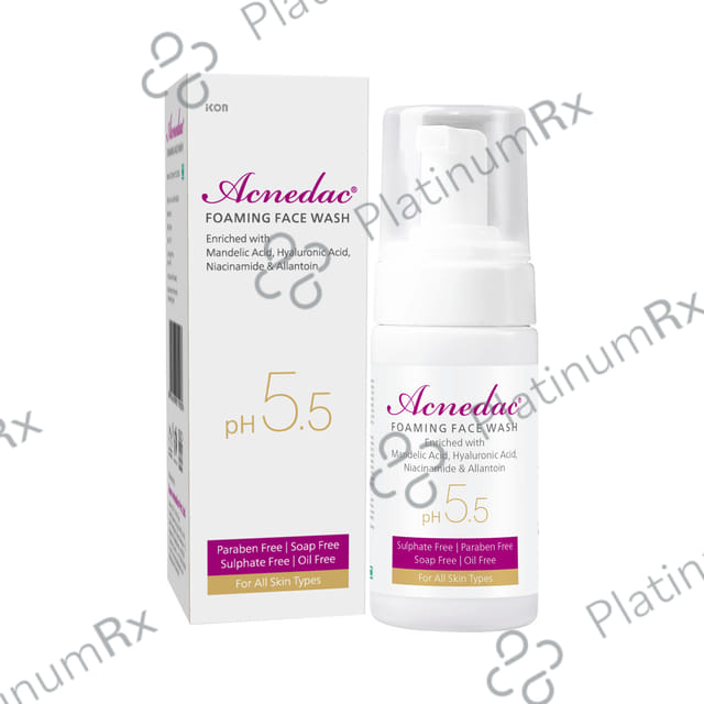 Acnedac PH 5.5 Foaming Face Wash