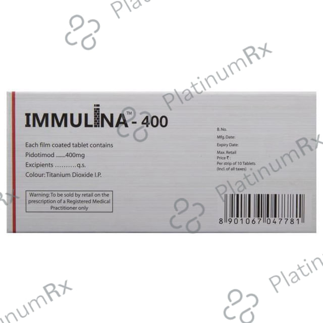 Immulina 400 Tablet