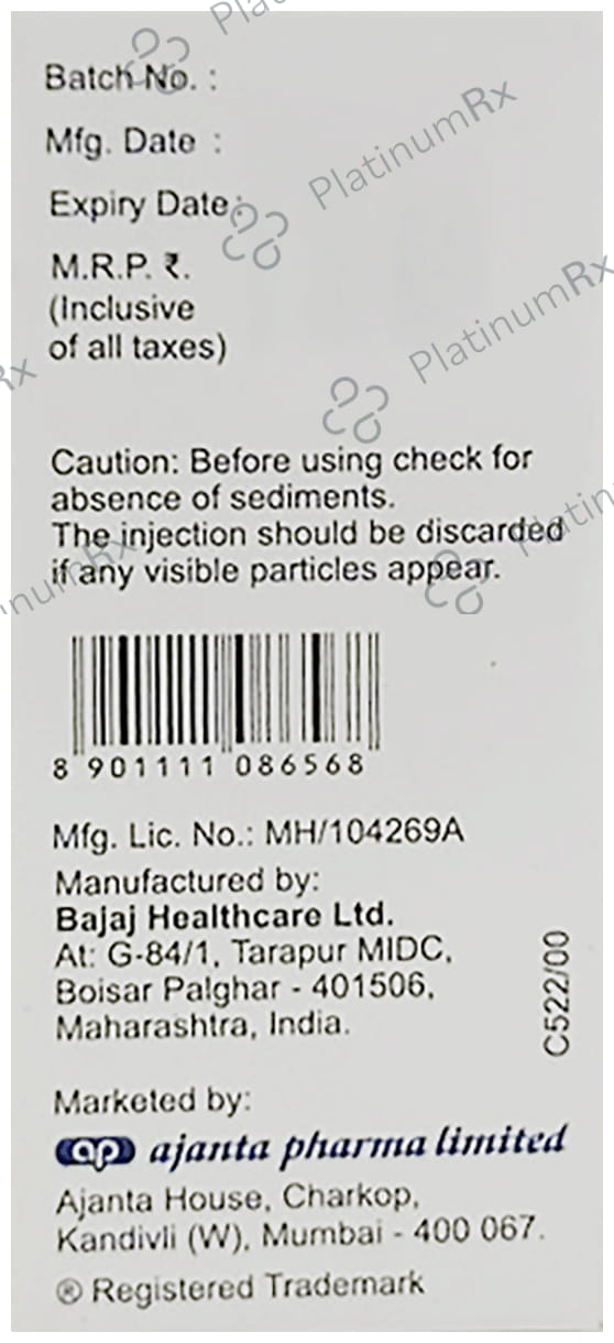 Fumac 100mg Injection 2ml
