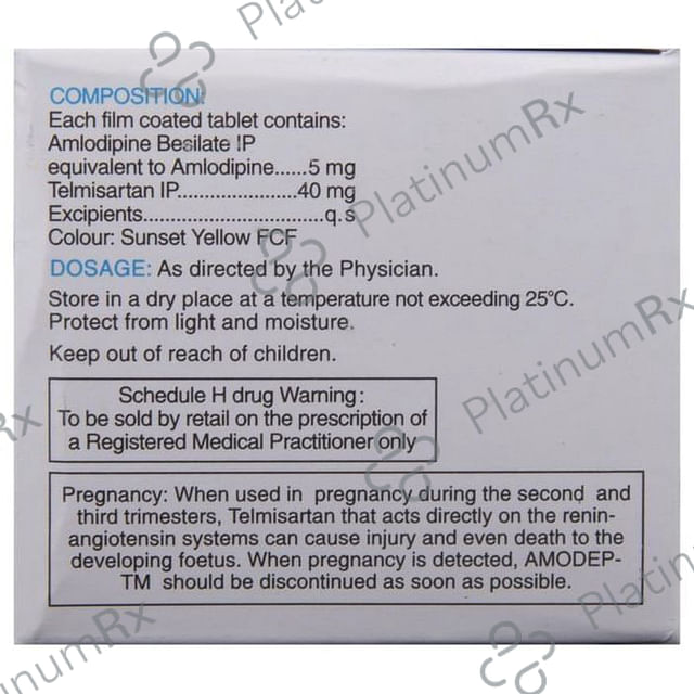 Amodep TM 5/40mg Tablet 10s