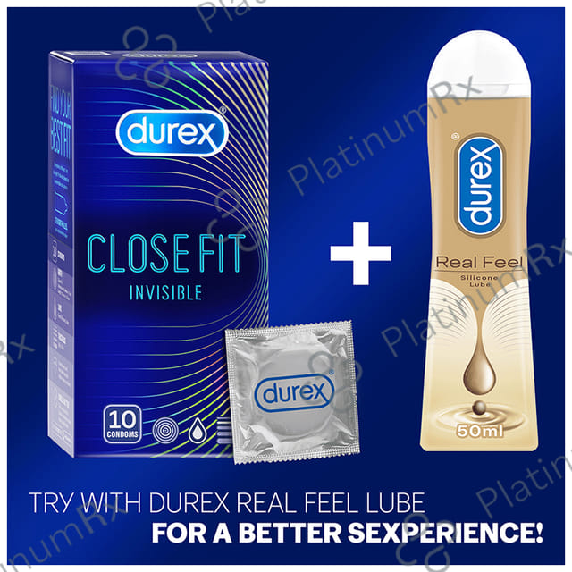 Durex Close Fit Invisible Condom 10s