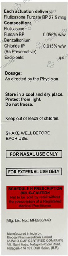 Nasohold Nasal Spray 120 MD 6gm