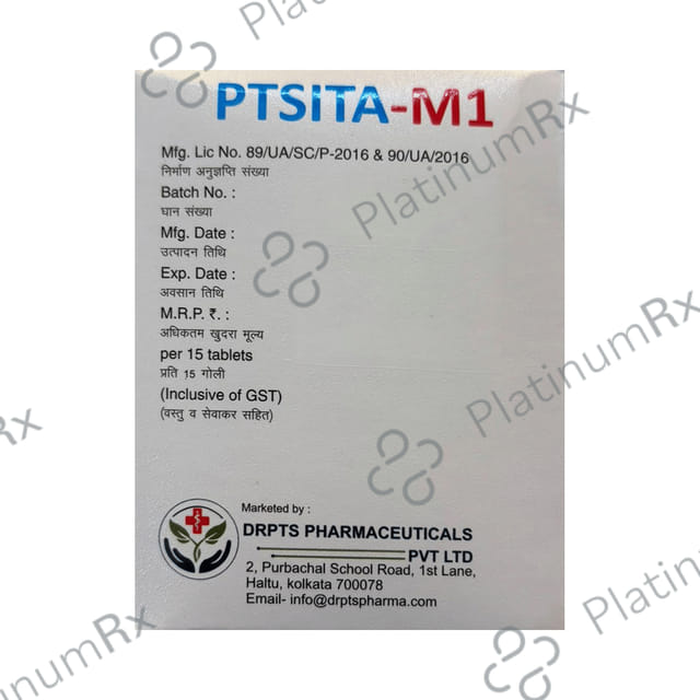 Ptsita M1 500/50mg Tablet 15s