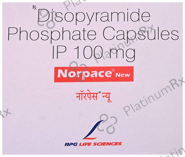 Norpace New 100mg Capsule 10s