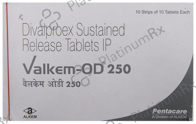 Valkem OD SR 250mg Tablet 10s