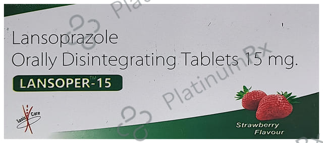 Lansoper Orally Disintegrating Tablet Strawberry