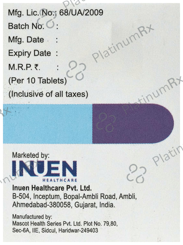 Inucard M 25 Tablet ER