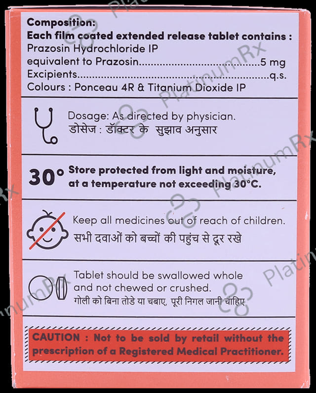 Goodazosin XL 5mg Tablet 15s