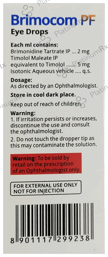 Brimocom PF Eye Drop 10 ml Eye Drop