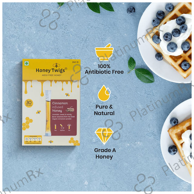 Honey Twigs Cinnamon Infused Honey 80gm